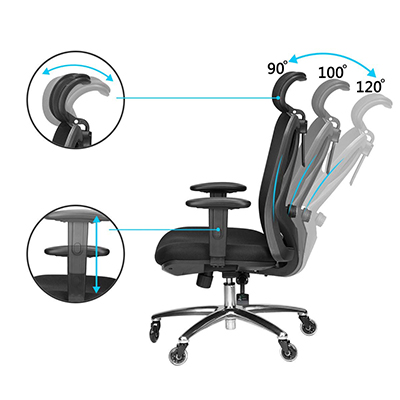 Duramont Ergonomic Adjustable Office Chair Review - Officechairist.com