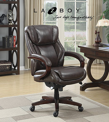 La-Z-Boy-Bellamy-Executive-Office-Chair-at-the-office