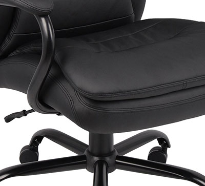Boss-Office-Products-B991-CP-Heavy-Duty-Chair-seat-and-adjustments