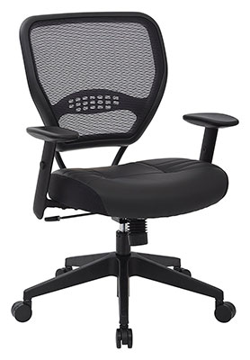 6-SPACE-Seating-Professional-AirGrid-Dark-Back-and-Padded-Black-Eco-Leather-Seat