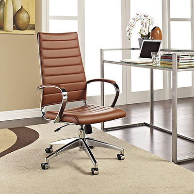 Modway-Jive-Ribbed-High-Back-Executive-Office-Chair-at-the-office