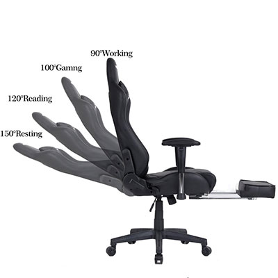 Ficmax-Large-Size-Gaming-Chair-reclining-options