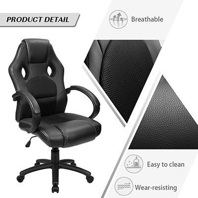 Furmax-Office-Desk-Gaming-Chair---breathability