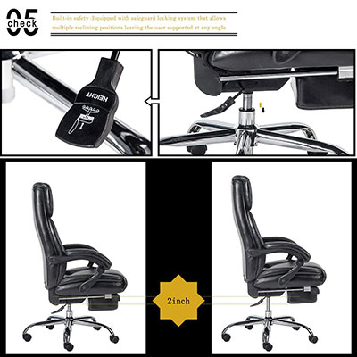 Merax-Inno-Series-Executive-High-Back-Napping-Chair-adjustments