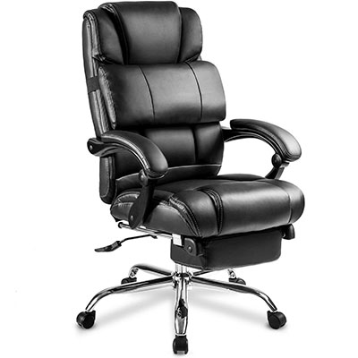 Merax-Portland-Technical-Leather-Big-&-Tall-Executive-Recliner-Napping