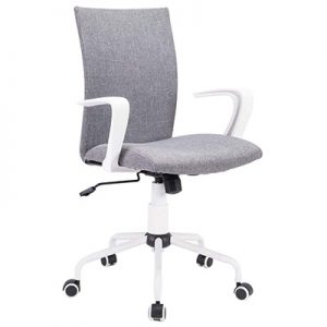 DJ·Wang-Grey-Computer-Desk-Chair