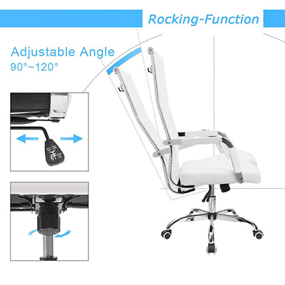 Furmax-Ribbed-High-Back-Office-Chair-adjustments