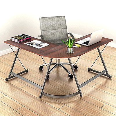 5-SHW-L-Shaped-Home-Office-Corner-Desk-Wood-Top-Walnut