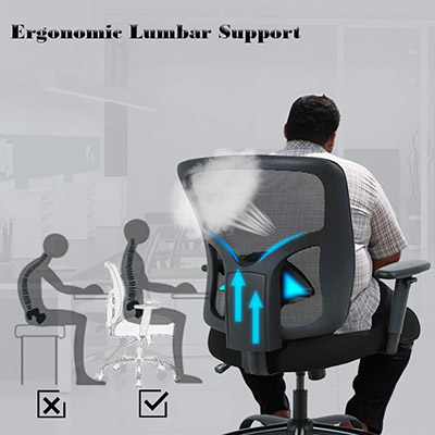BestMassage-Big-and-Tall-Office-Chair-lumbar-support
