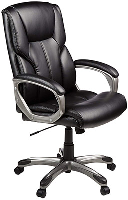 8-AmazonBasics-High-Back-Executive-Swivel-Office-Computer-Desk-Chair