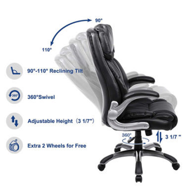 comfortable office chair Adjustability