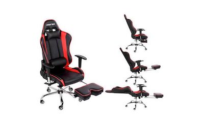 lumbar support of the best gaming chair with footrest