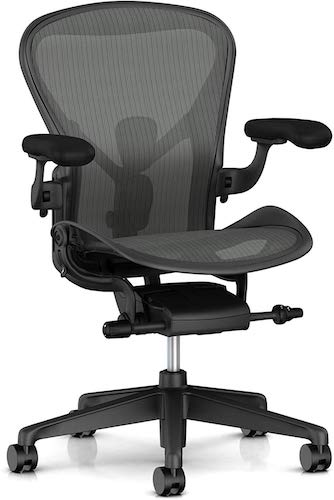 2-Herman Miller Aeron Ergonomic Office Chair with Tilt Limiter