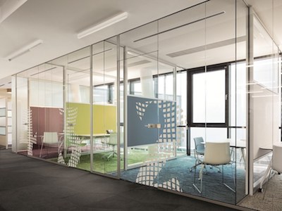 Glass Office Partition Walls